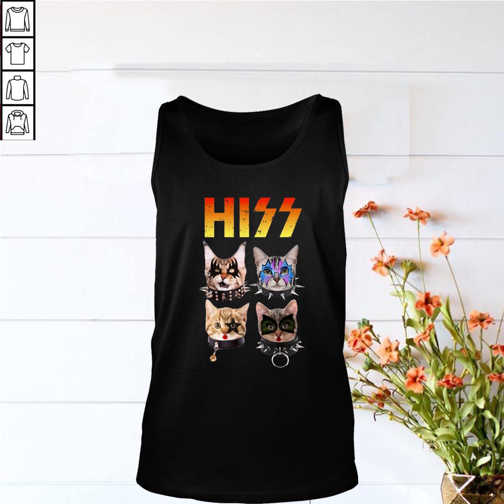 Hiss Cats Faces T-hoodie, sweater, longsleeve, shirt v-neck, t-shirt