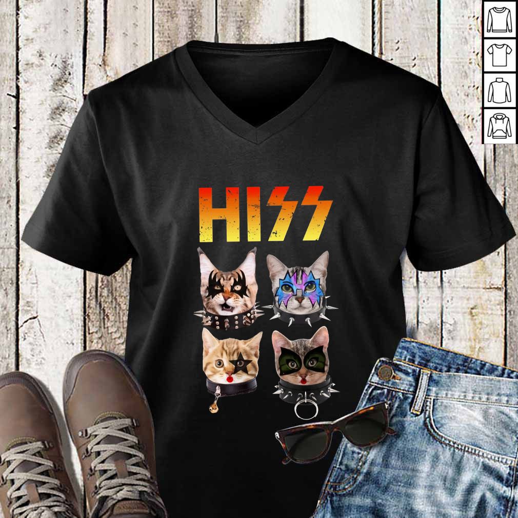 Hiss Cats Faces T-hoodie, sweater, longsleeve, shirt v-neck, t-shirt