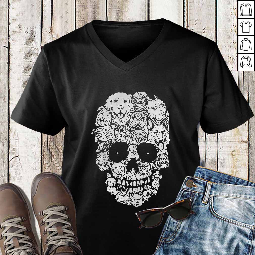 Skull face dogs hoodie, sweater, longsleeve, shirt v-neck, t-shirt