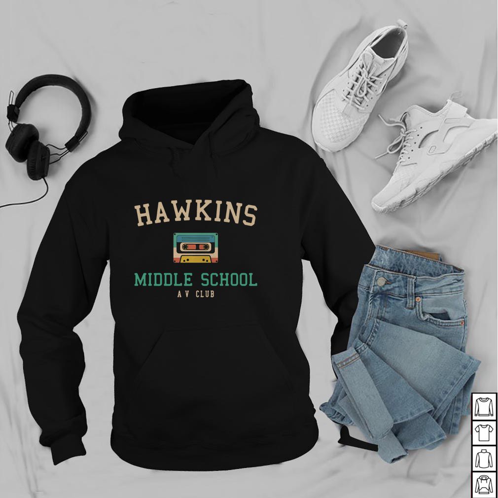 Stranger Things Cassette Hawkins middle school shirt