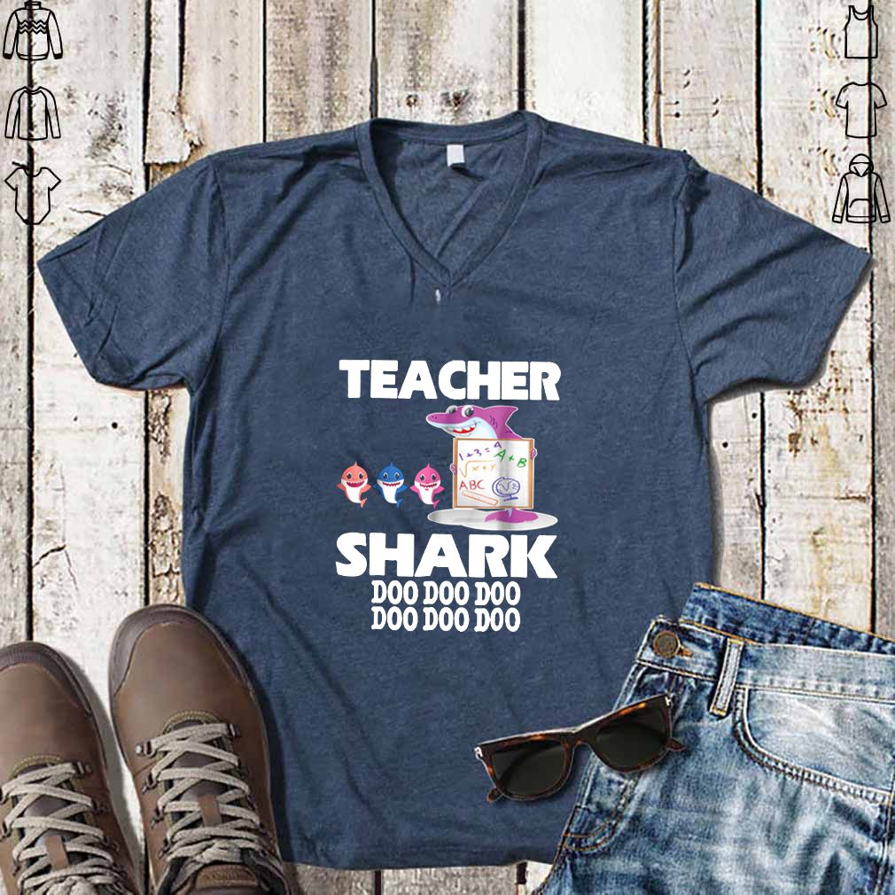 Awesome Teacher Shark Doo Doo Doo Cute Gift For Teacher shirt