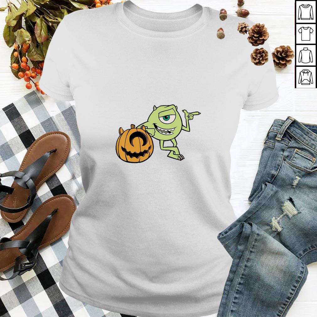 Disney Pixar Monster Inc Mike Halloween Pumpkin T hoodie, sweater, longsleeve, shirt v-neck, t-shirt 6