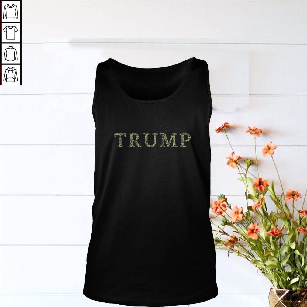 Donald Trump Jr Camo Army Shirt
