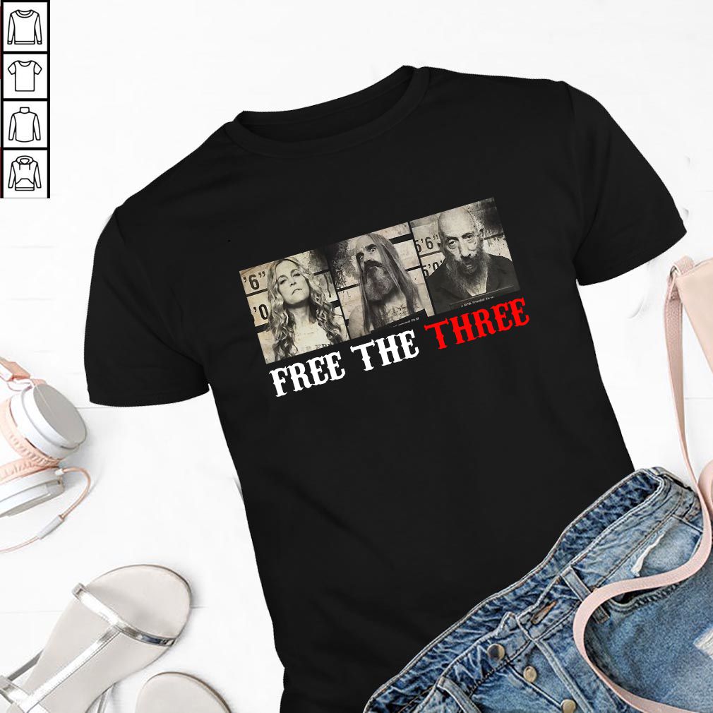 Free The Three Rob Zombie Shirt