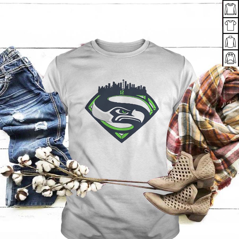 Seattle Seahawks Superman 12 Shirt