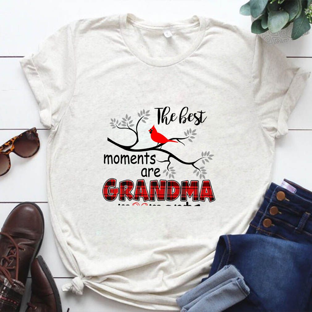 Christmas The Best Moments Are Grandma Moments T-Shirt