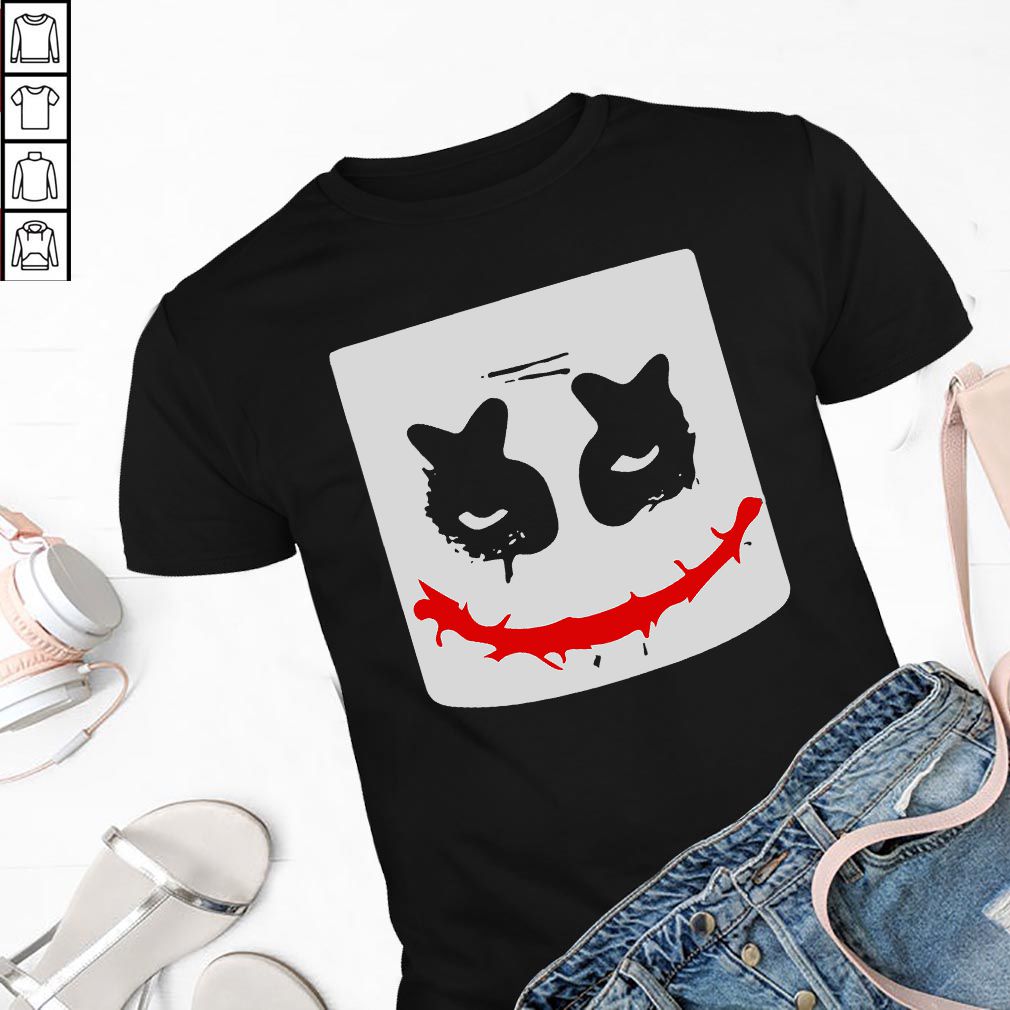 Funny Scary Joker Face Halloween Costume Shirt