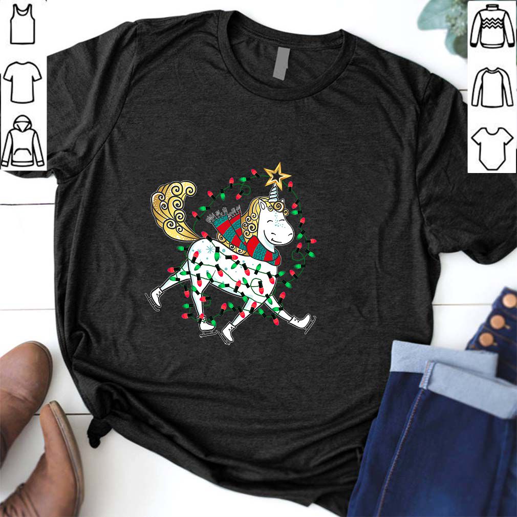 Funny Unicorn Christmas Funny Unicorn Xmas T-Shirt