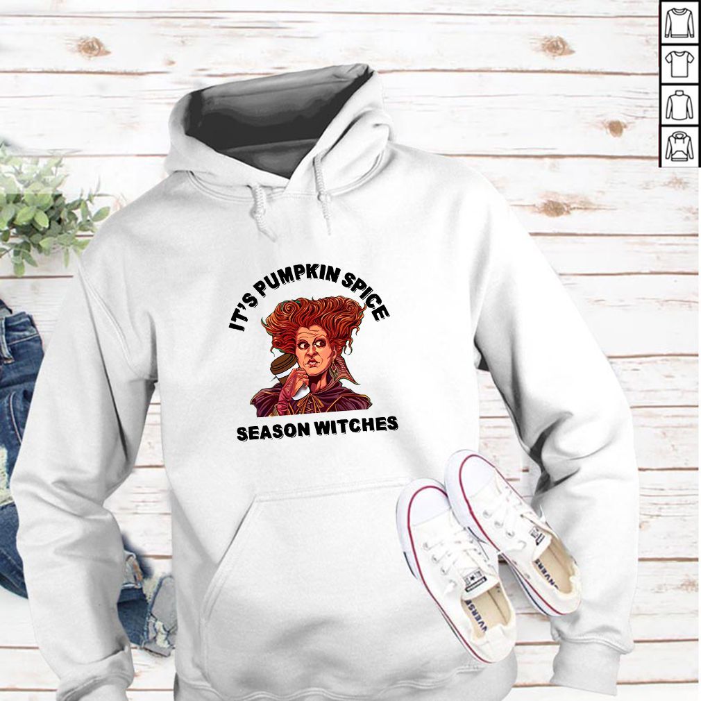 Hocus Pocus Winifred Sanderson It’s Pumpkin Spice Season Witches hoodie, sweater, longsleeve, shirt v-neck, t-shirt_enlarged