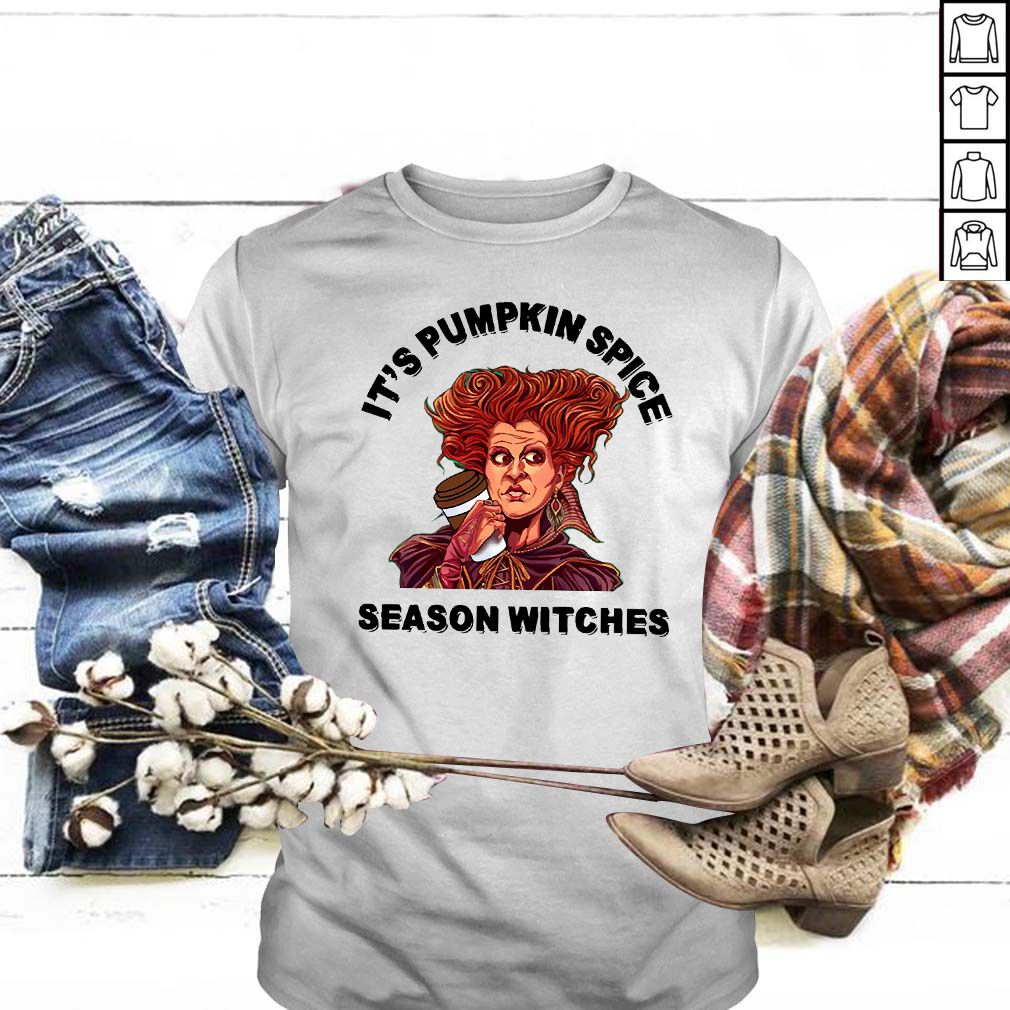 Hocus Pocus Winifred Sanderson It’s Pumpkin Spice Season Witches hoodie, sweater, longsleeve, shirt v-neck, t-shirt_enlarged