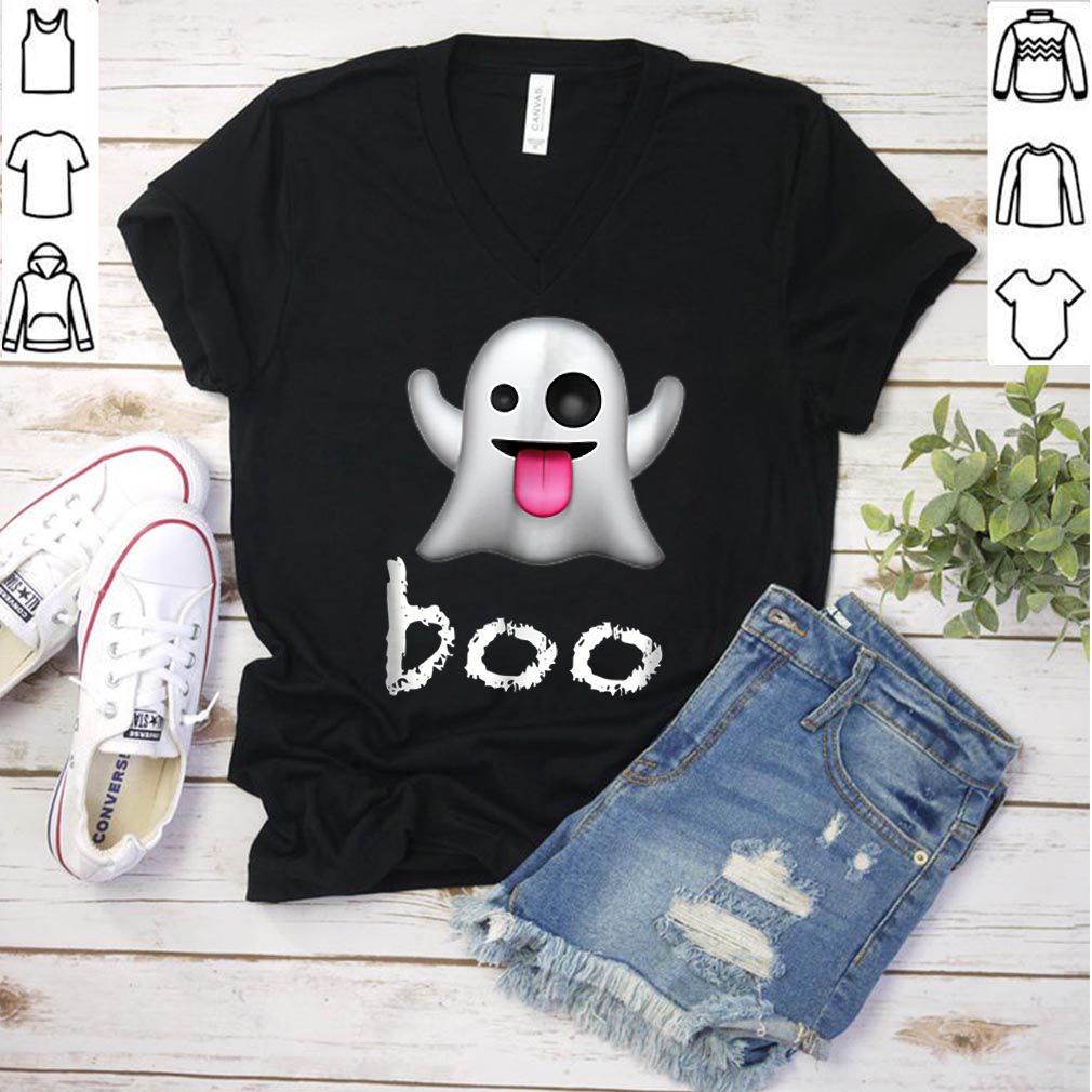Hot BOO Emoji Ghost Funny Halloween hoodie, sweater, longsleeve, shirt v-neck, t-shirt