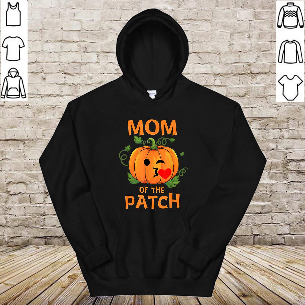 Hot Pumpkin Mom of the Patch Family Halloween Tee hoodie, sweater, longsleeve, shirt v-neck, t-shirt
