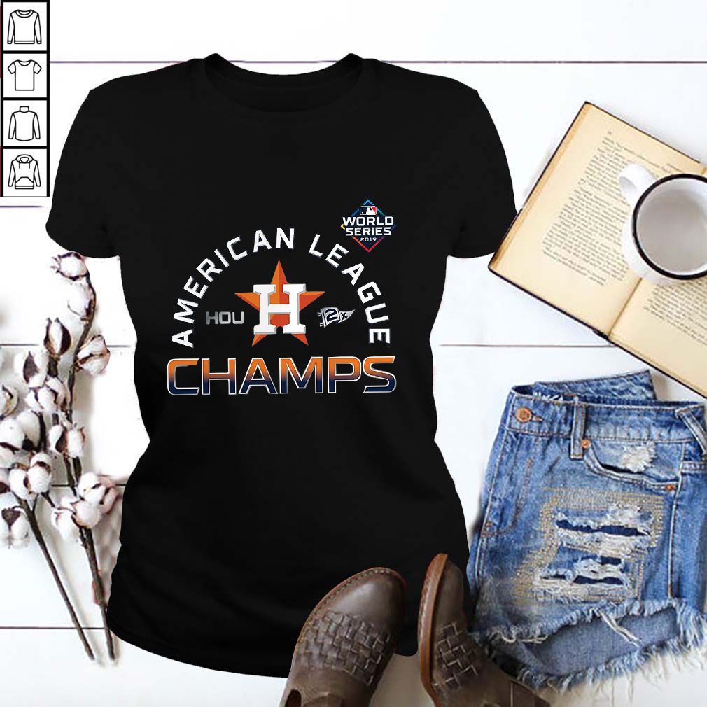 Houston Astros Fanatics Branded 2019 American League Champions Locker Room Shirt