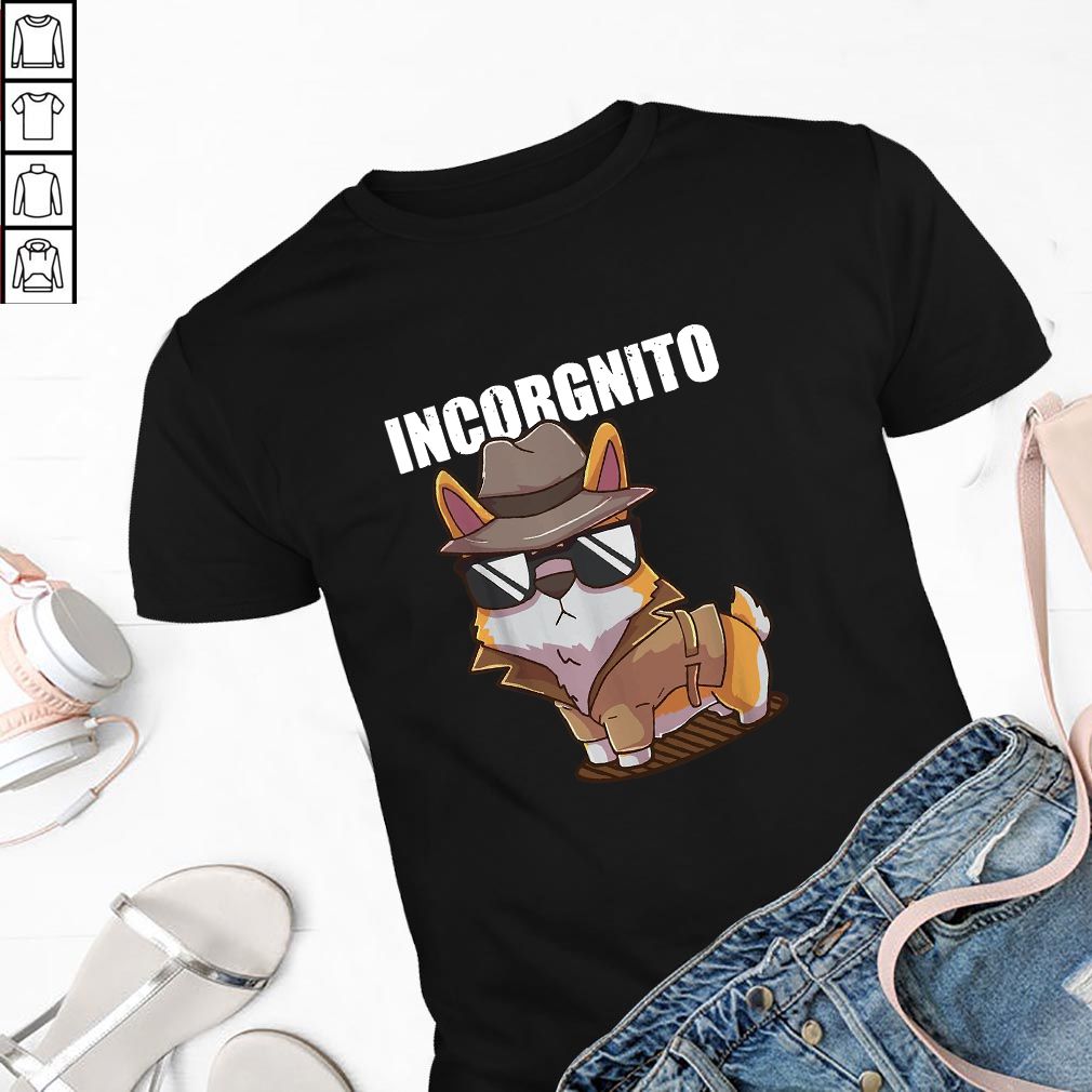 Incorgnito Detective Dog hoodie, sweater, longsleeve, shirt v-neck, t-shirt