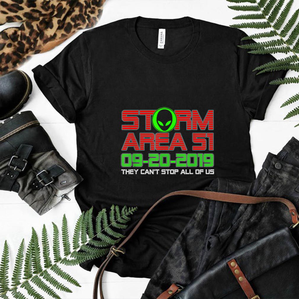 Original Storm Area 51 They Can’t Stop Us All UFO Alien Halloween hoodie, sweater, longsleeve, shirt v-neck, t-shirt