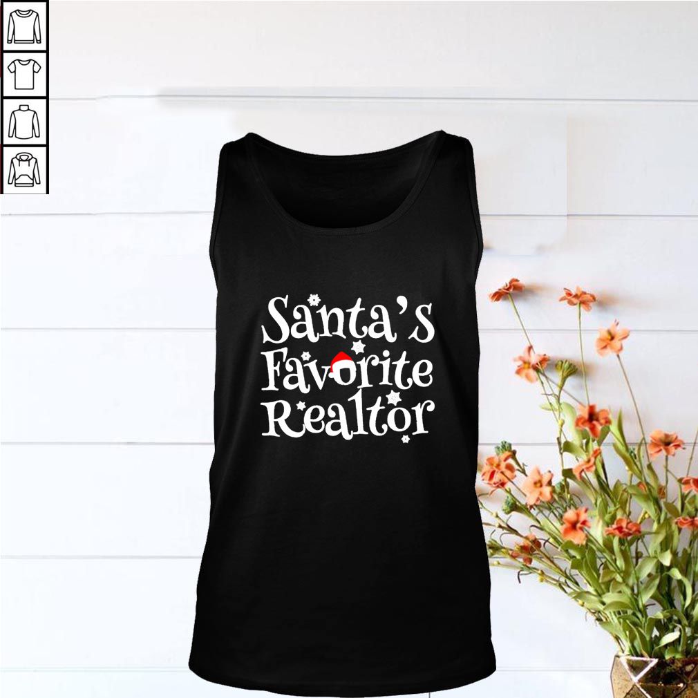 Santa’s favorite realtor Christmas hoodie, sweater, longsleeve, shirt v-neck, t-shirt