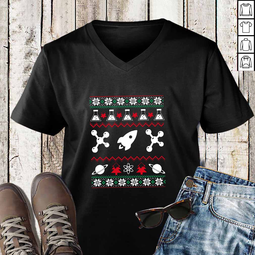 Science Christmas ugly t-hoodie, sweater, longsleeve, shirt v-neck, t-shirt