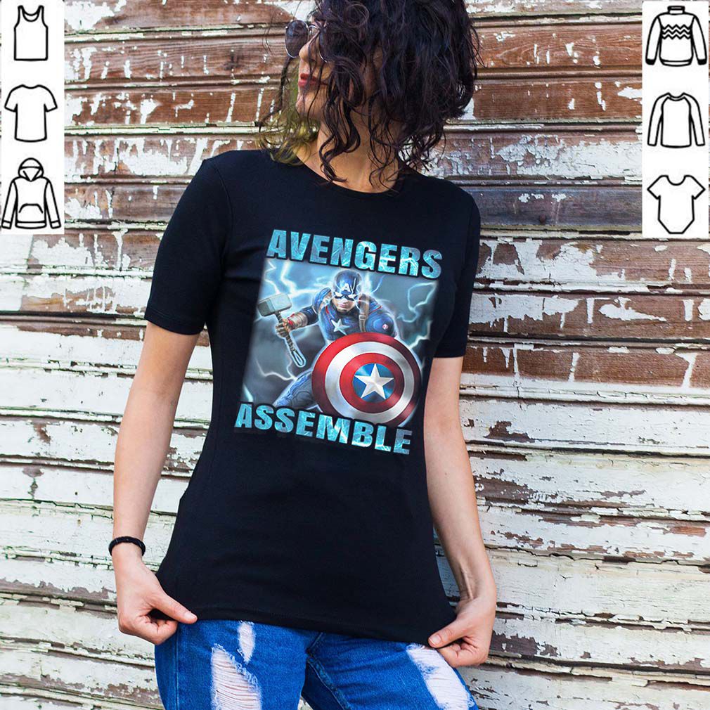 Avenger Assemble Captain America hoodie, sweater, longsleeve, shirt v-neck, t-shirt 2