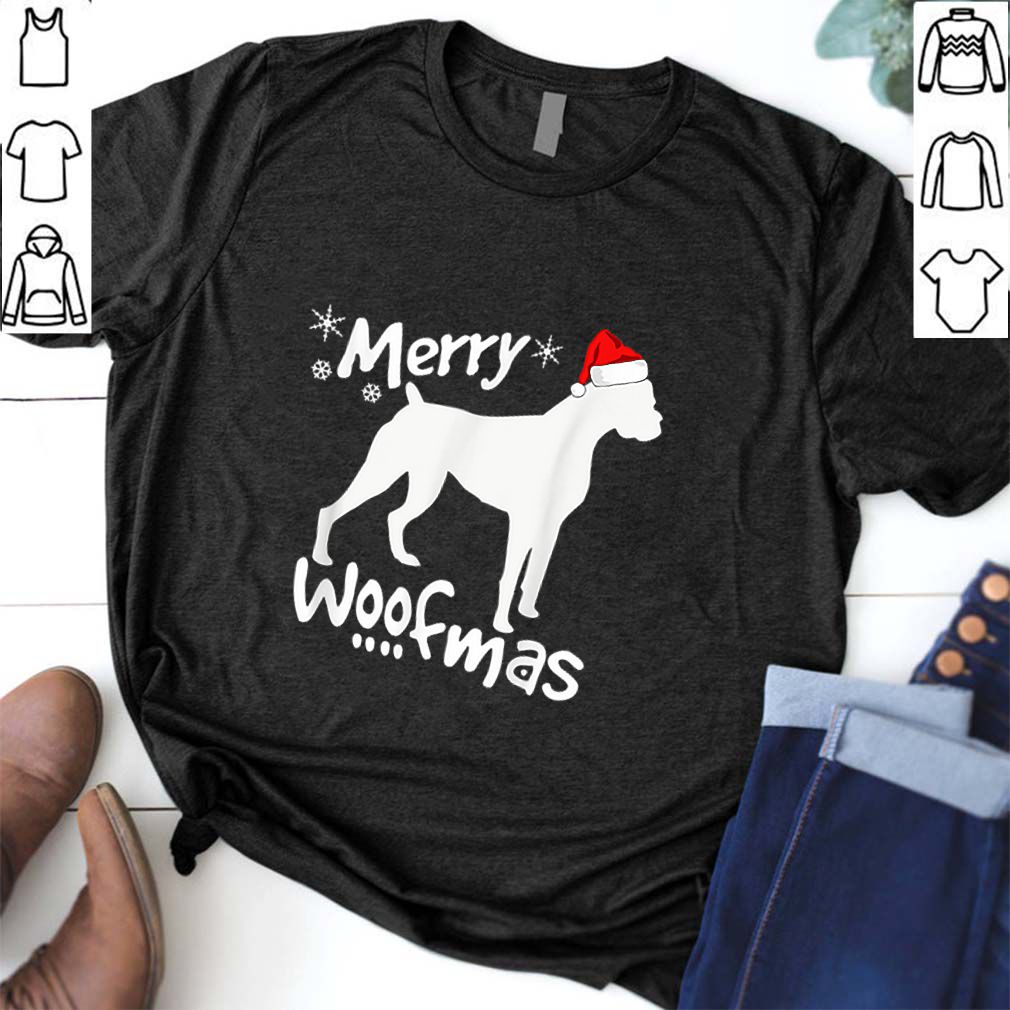 Awesome Boxer Dog Christmas – Merry Woofmas hoodie, sweater, longsleeve, shirt v-neck, t-shirt
