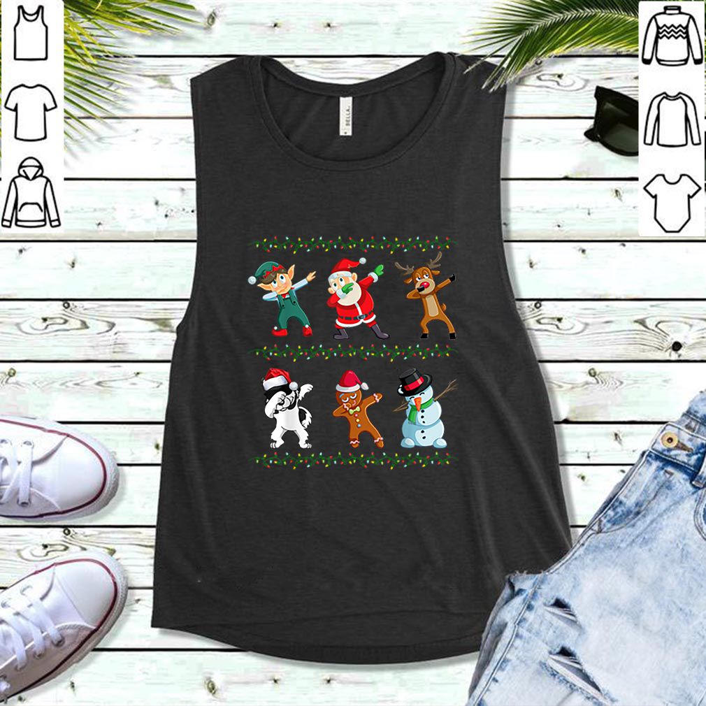 Awesome Funny Dabbing Santa Alaskan And Friends Christmas hoodie, sweater, longsleeve, shirt v-neck, t-shirt