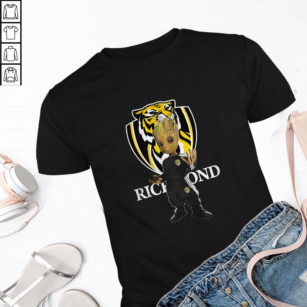 Baby Groot Richmond Football Offcial T-Shirt
