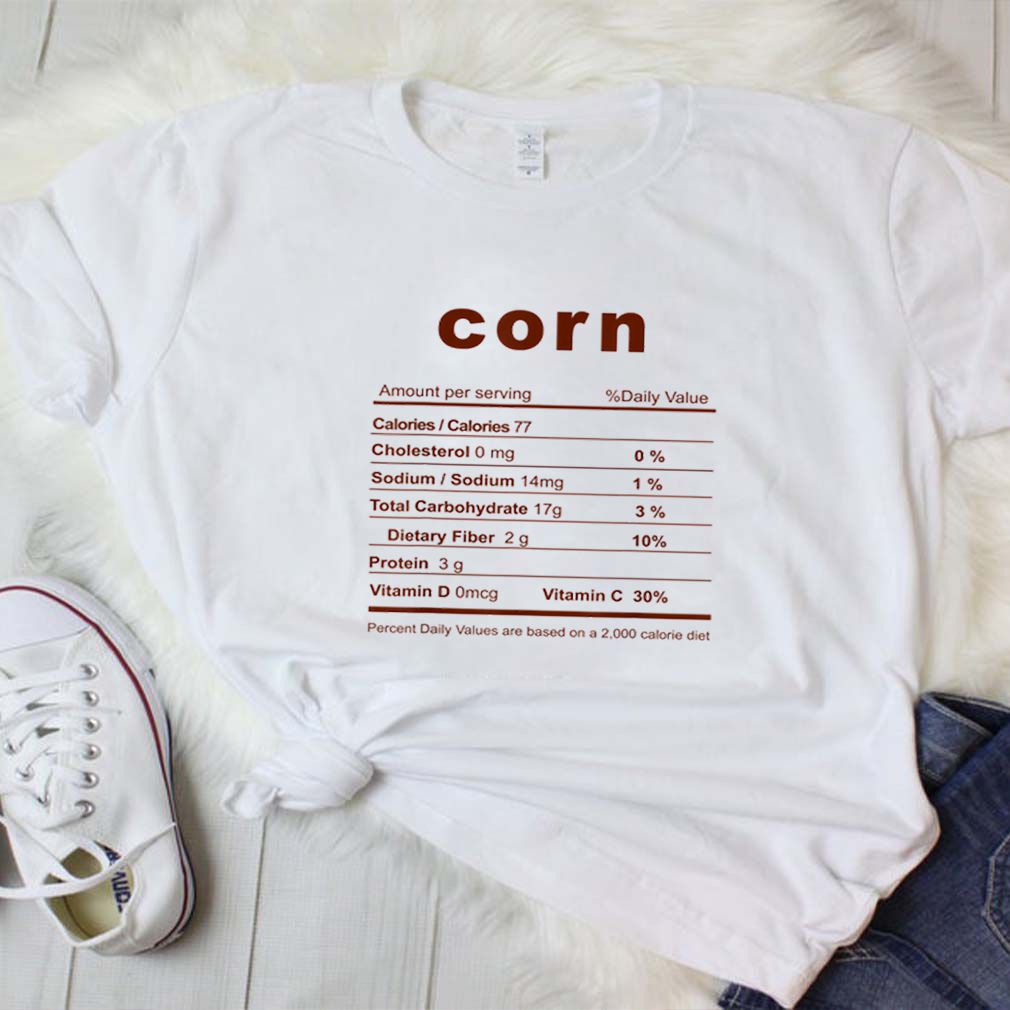 Beautiful Christmas Corn Funny Christmas Food Nutrition Facts hoodie, sweater, longsleeve, shirt v-neck, t-shirt