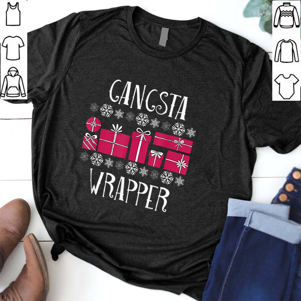 Beautiful Gangsta Wrapper Funny Christmas Party Gifts hoodie, sweater, longsleeve, shirt v-neck, t-shirt 6