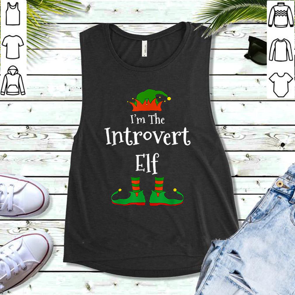 Beautiful I’m The Introvert Elf Family Matching Funny Christmas Gift hoodie, sweater, longsleeve, shirt v-neck, t-shirt