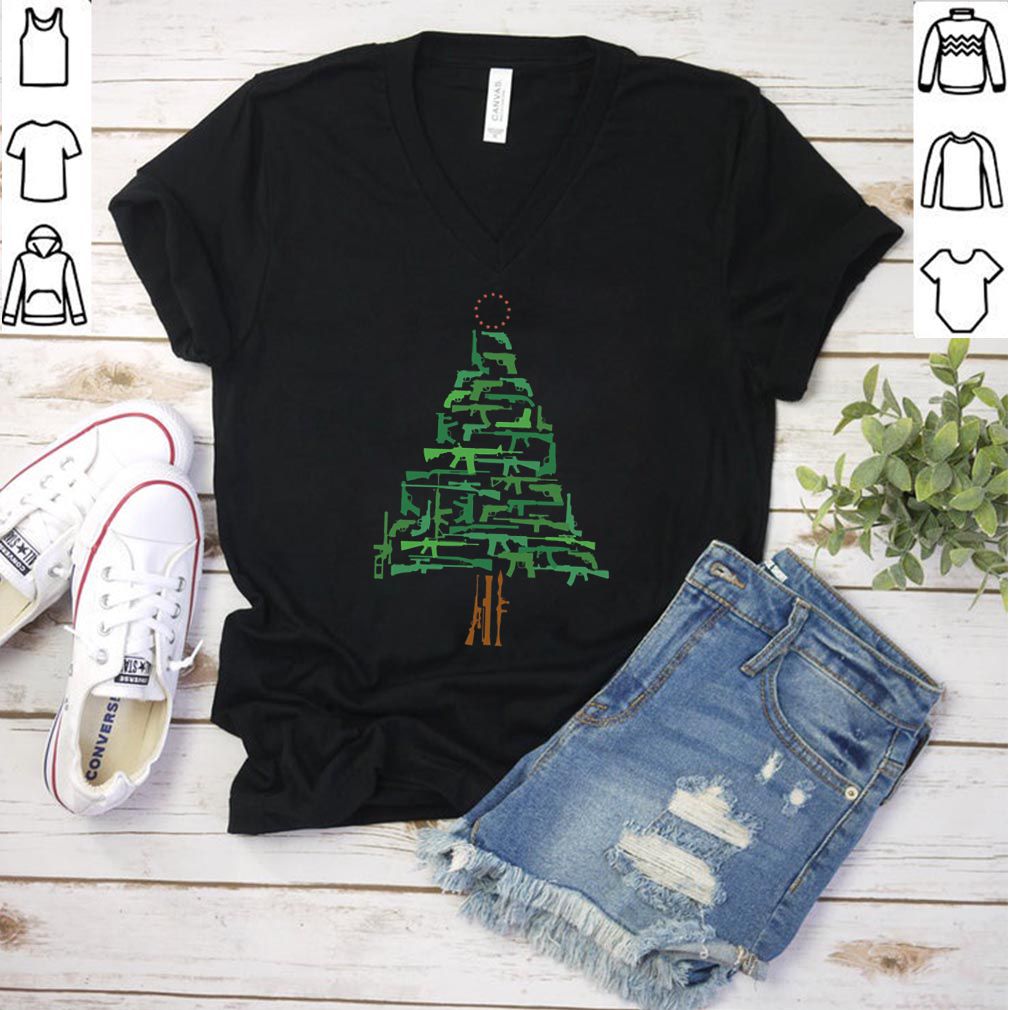 Christmas Tree Green Gun hoodie, sweater, longsleeve, shirt v-neck, t-shirt