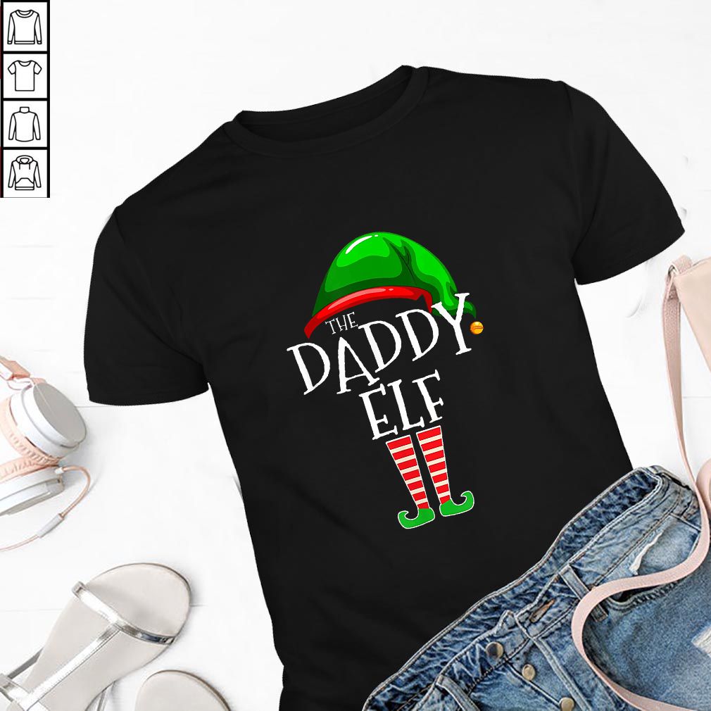 Daddy Elf Family Matching Group Christmas Gift Shirt