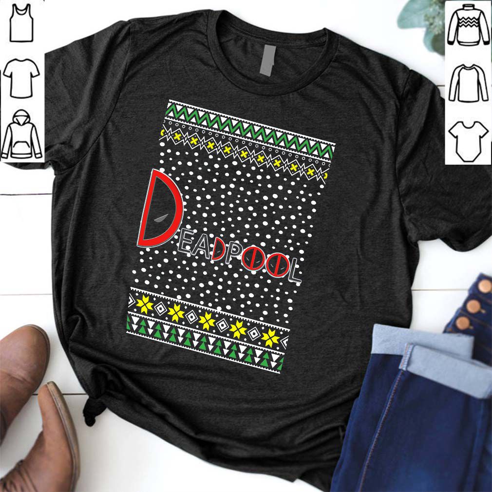 Deadpool Logo Ugly Christmas Sweater Shirt