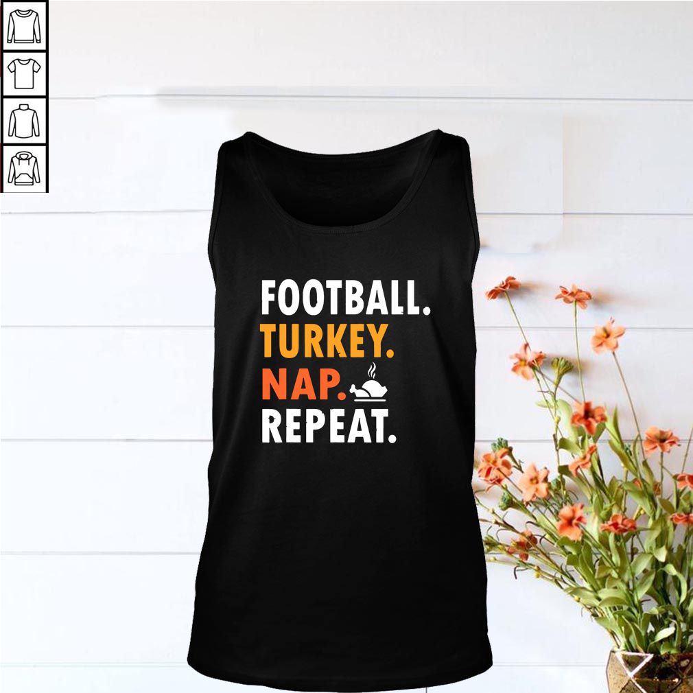 Football Turkey Nap Repeat Vintage T-hoodie, sweater, longsleeve, shirt v-neck, t-shirt