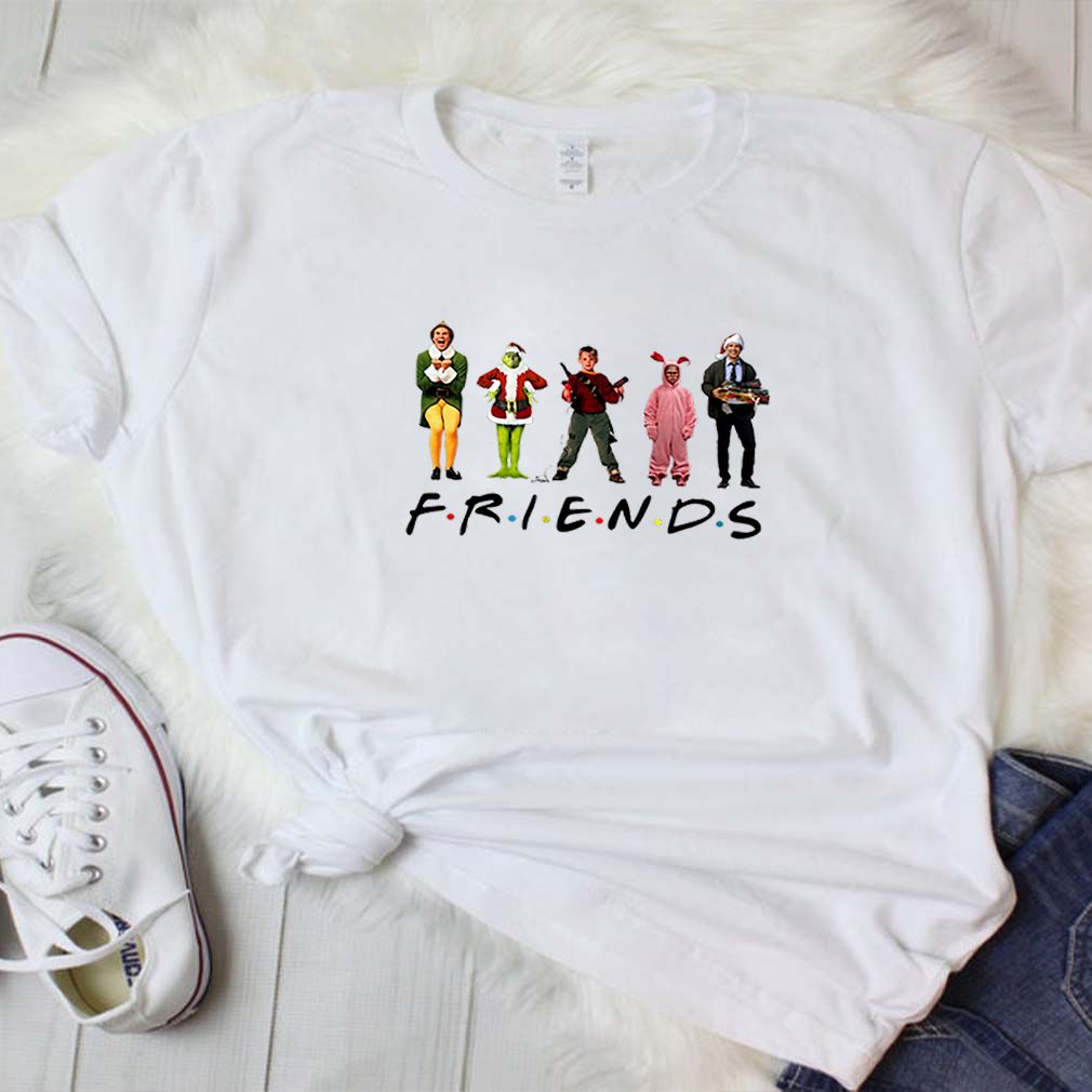 Friends Elf Grinch Kevin Ralphie’s Bunny Michael Scott Christmas hoodie, sweater, longsleeve, shirt v-neck, t-shirt