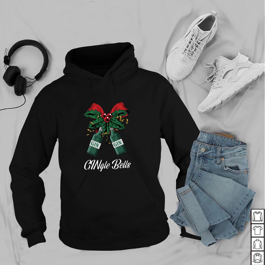 Gin Gingle Bells Christmas t-hoodie, sweater, longsleeve, shirt v-neck, t-shirts