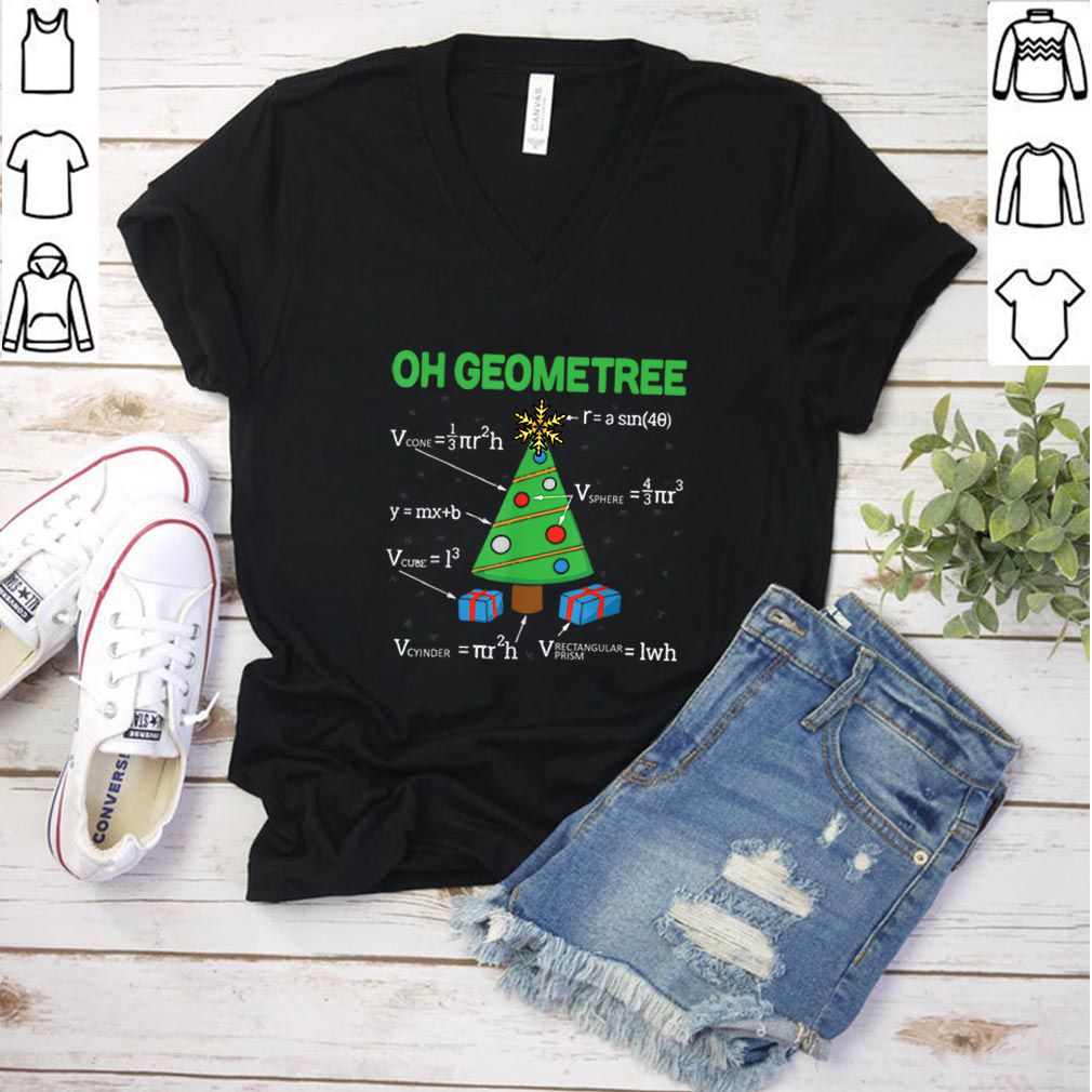 Hot Funny Math Geometry Christmas Tree Geometree Teacher Gift hoodie, sweater, longsleeve, shirt v-neck, t-shirt 3