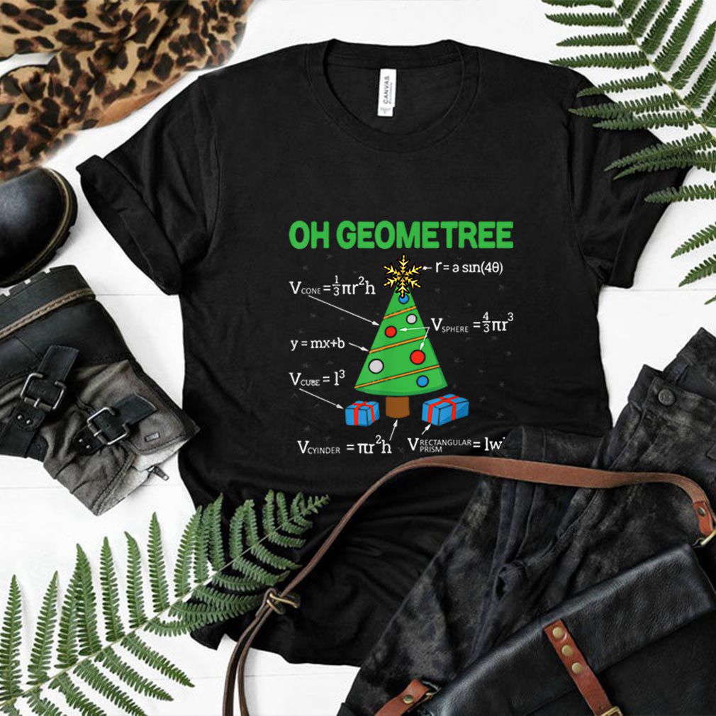 Hot Funny Math Geometry Christmas Tree Geometree Teacher Gift hoodie, sweater, longsleeve, shirt v-neck, t-shirt