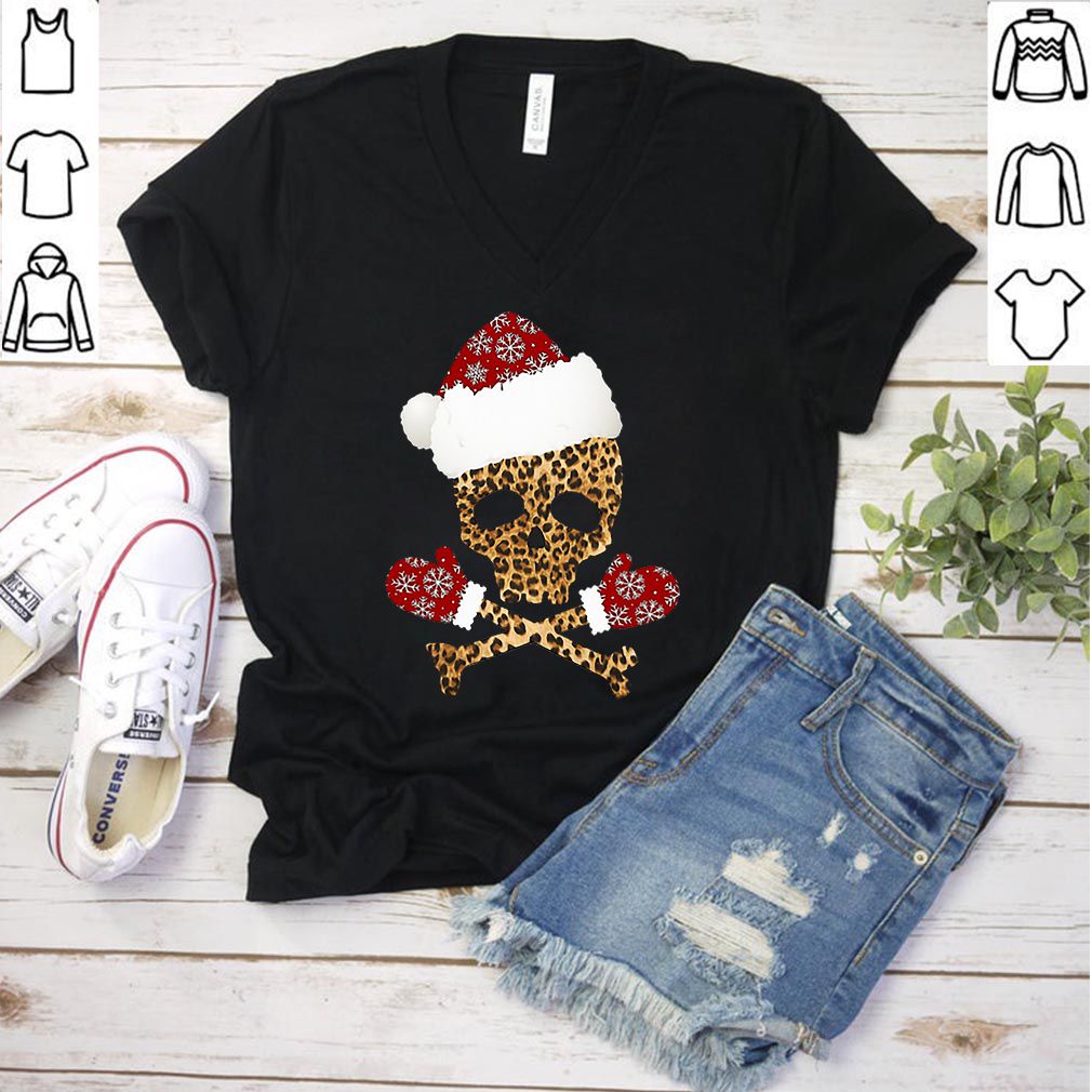 Leopard Skull Christmas shirt