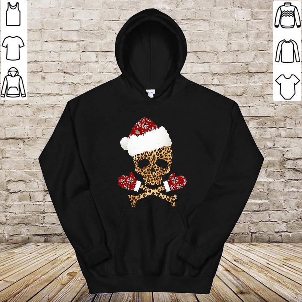 Leopard Skull Christmas hoodie, sweater, longsleeve, shirt v-neck, t-shirt