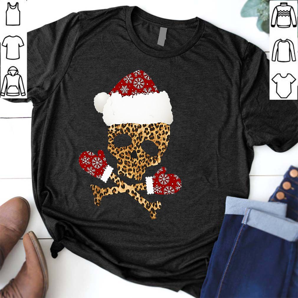 Leopard Skull Christmas shirt