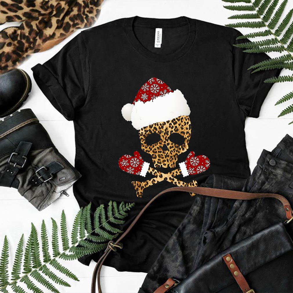 Leopard Skull Christmas hoodie, sweater, longsleeve, shirt v-neck, t-shirt