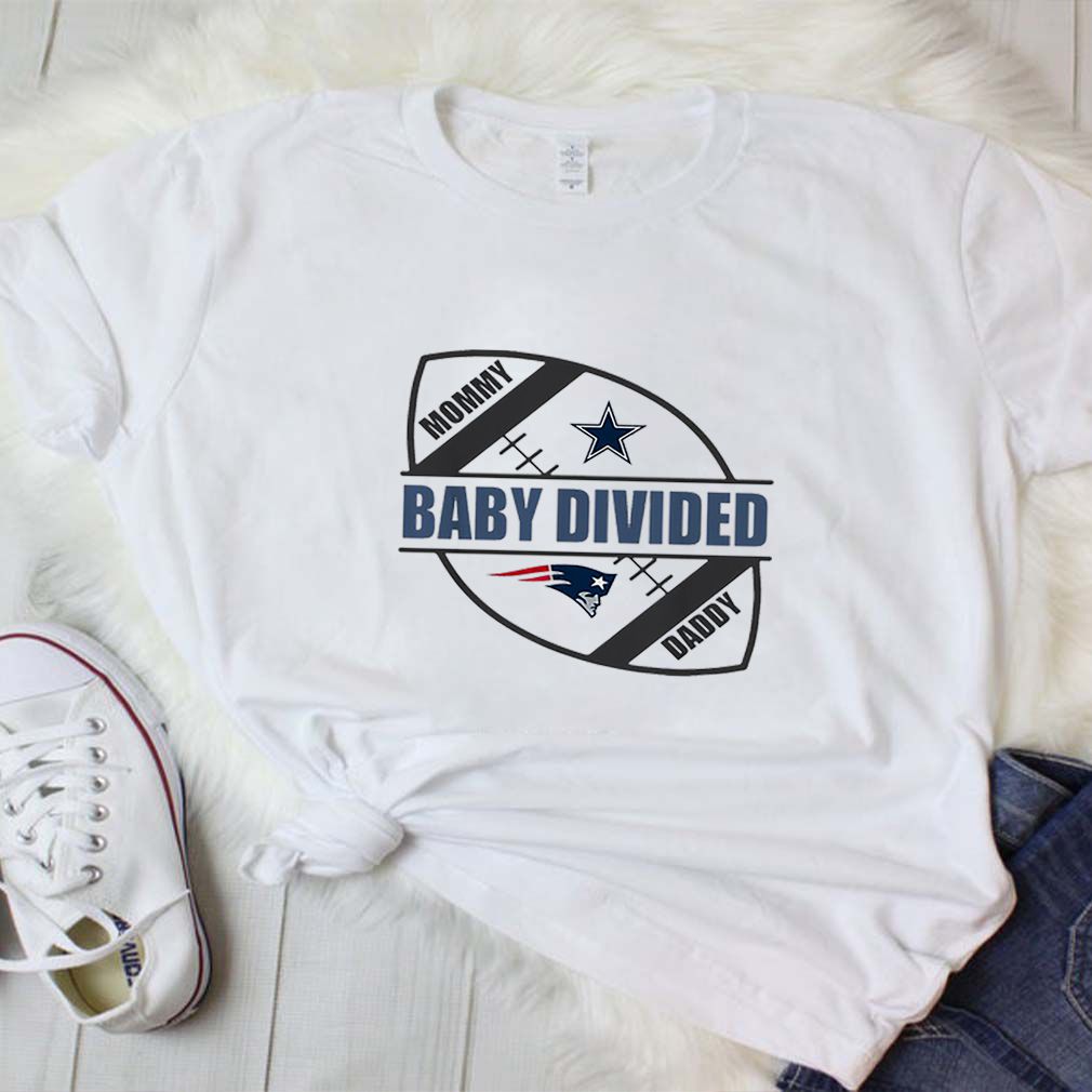 Mommy baby divided Daddy Dallas Cowboy vs New England Patriots hoodie, sweater, longsleeve, shirt v-neck, t-shirt 6