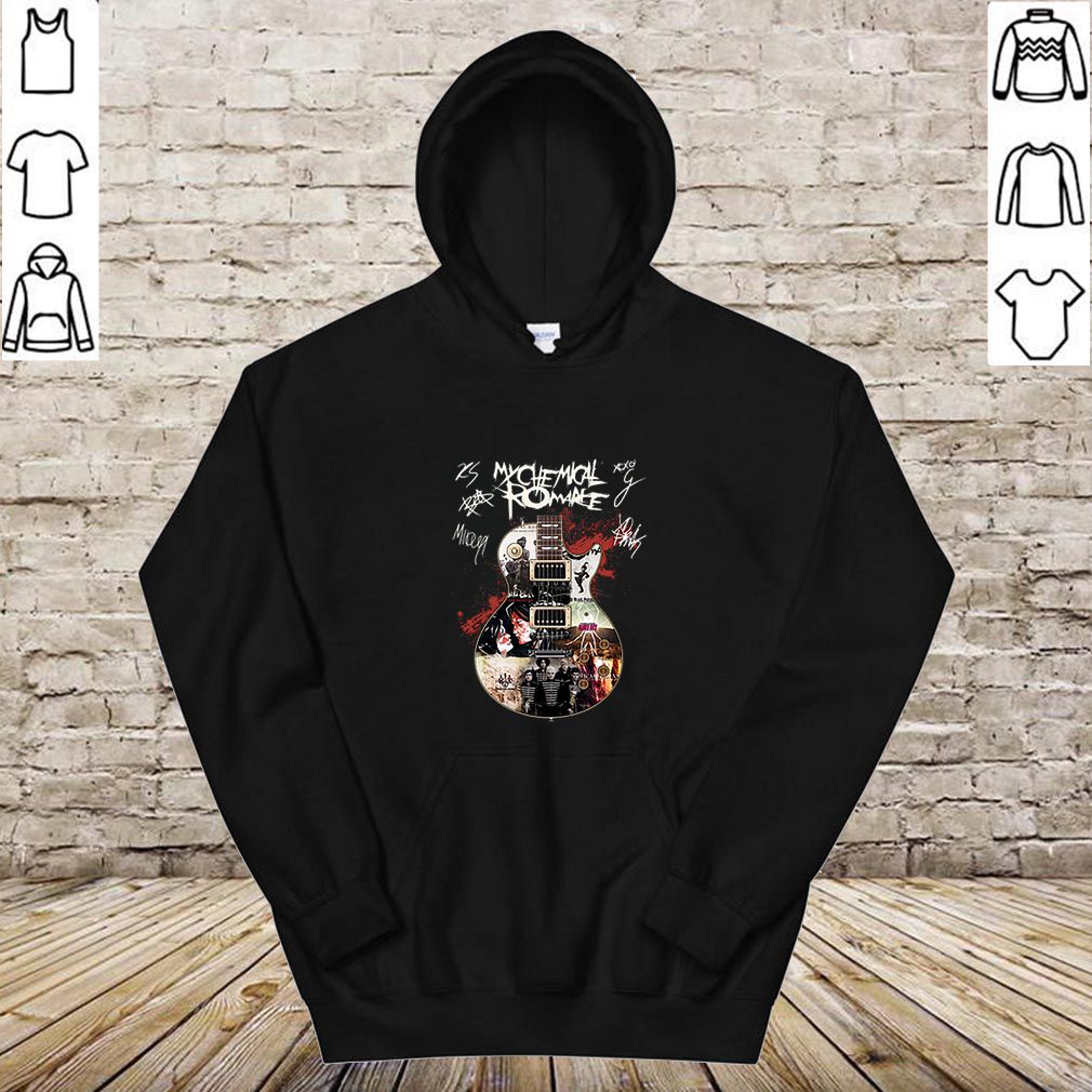 My Chemical Romance guitarist signatures hoodie, sweater, longsleeve, shirt v-neck, t-shirt 4