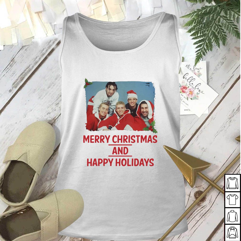 NSYNC Merry Christmas And Happy Holidays Shirt