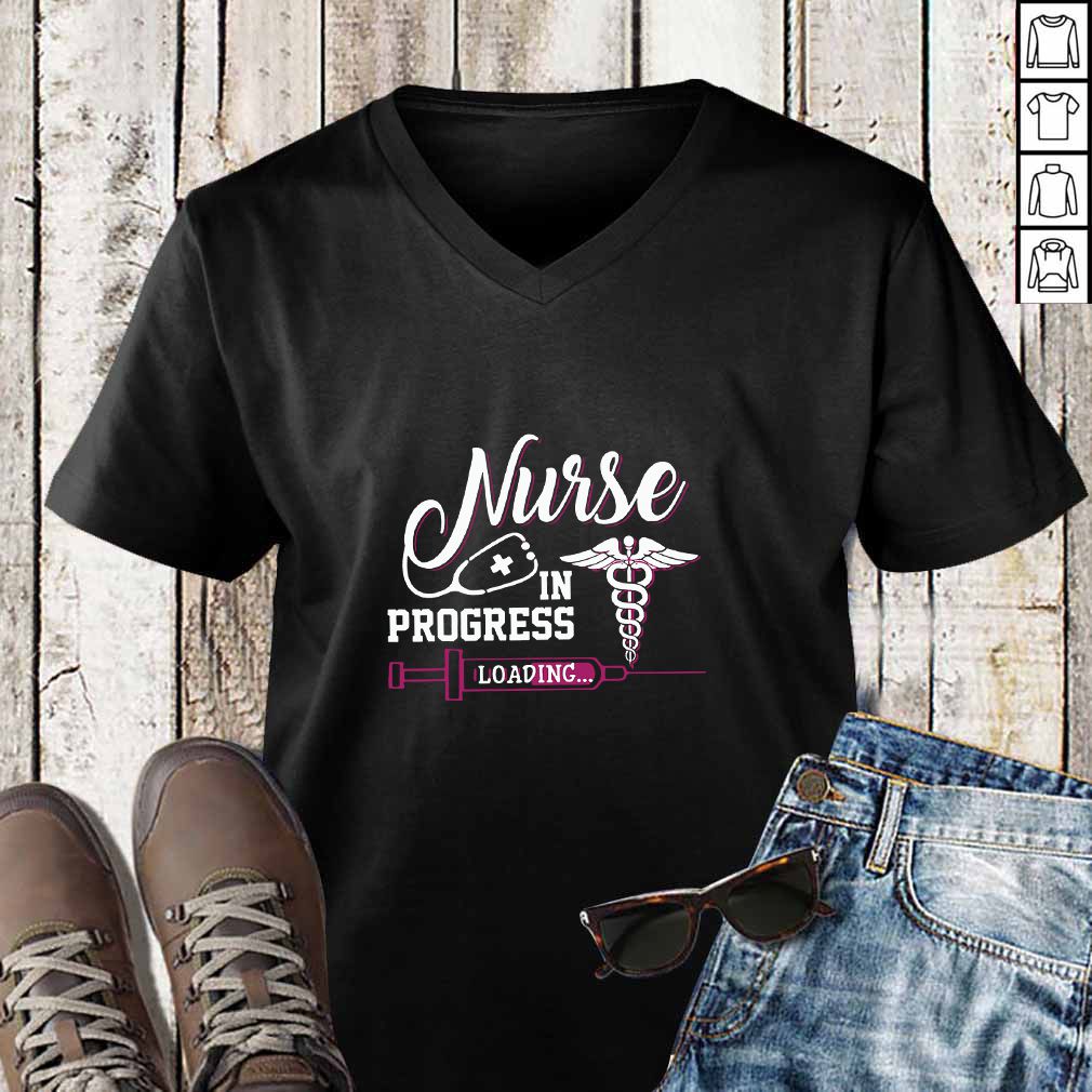 Nurse In Progress Loading Nurse T-hoodie, sweater, longsleeve, shirt v-neck, t-shirt