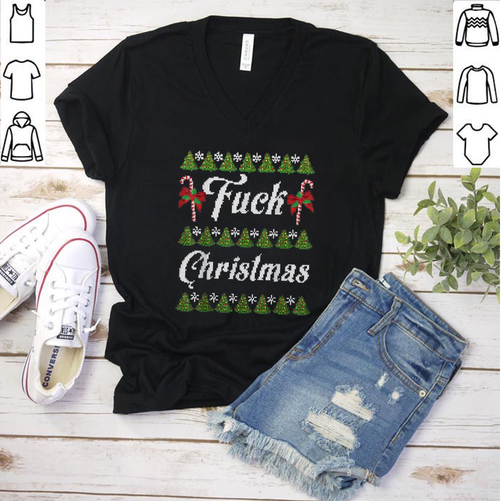 Original Fuck Christmas Ugly Knit Punk Goth Holiday Sweater Graphic hoodie, sweater, longsleeve, shirt v-neck, t-shirt