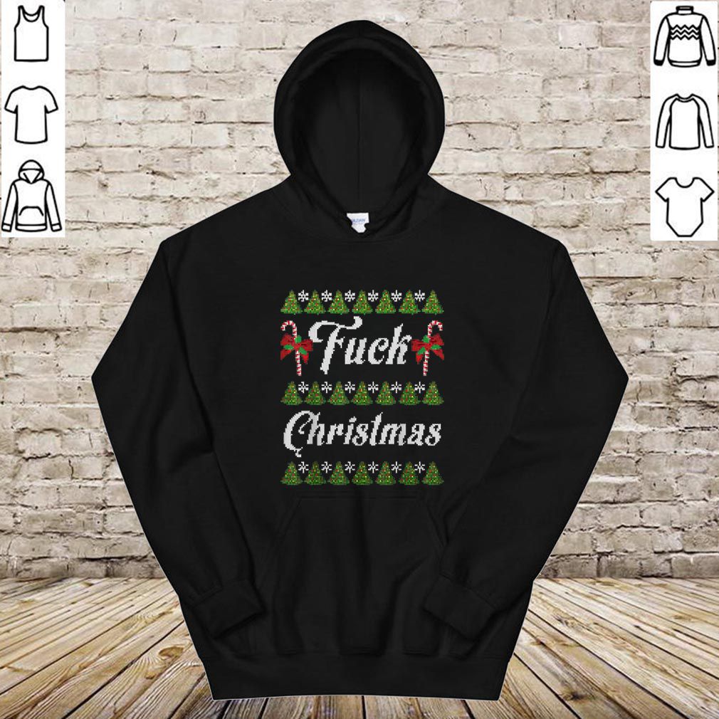 Original Fuck Christmas Ugly Knit Punk Goth Holiday Sweater Graphic hoodie, sweater, longsleeve, shirt v-neck, t-shirt