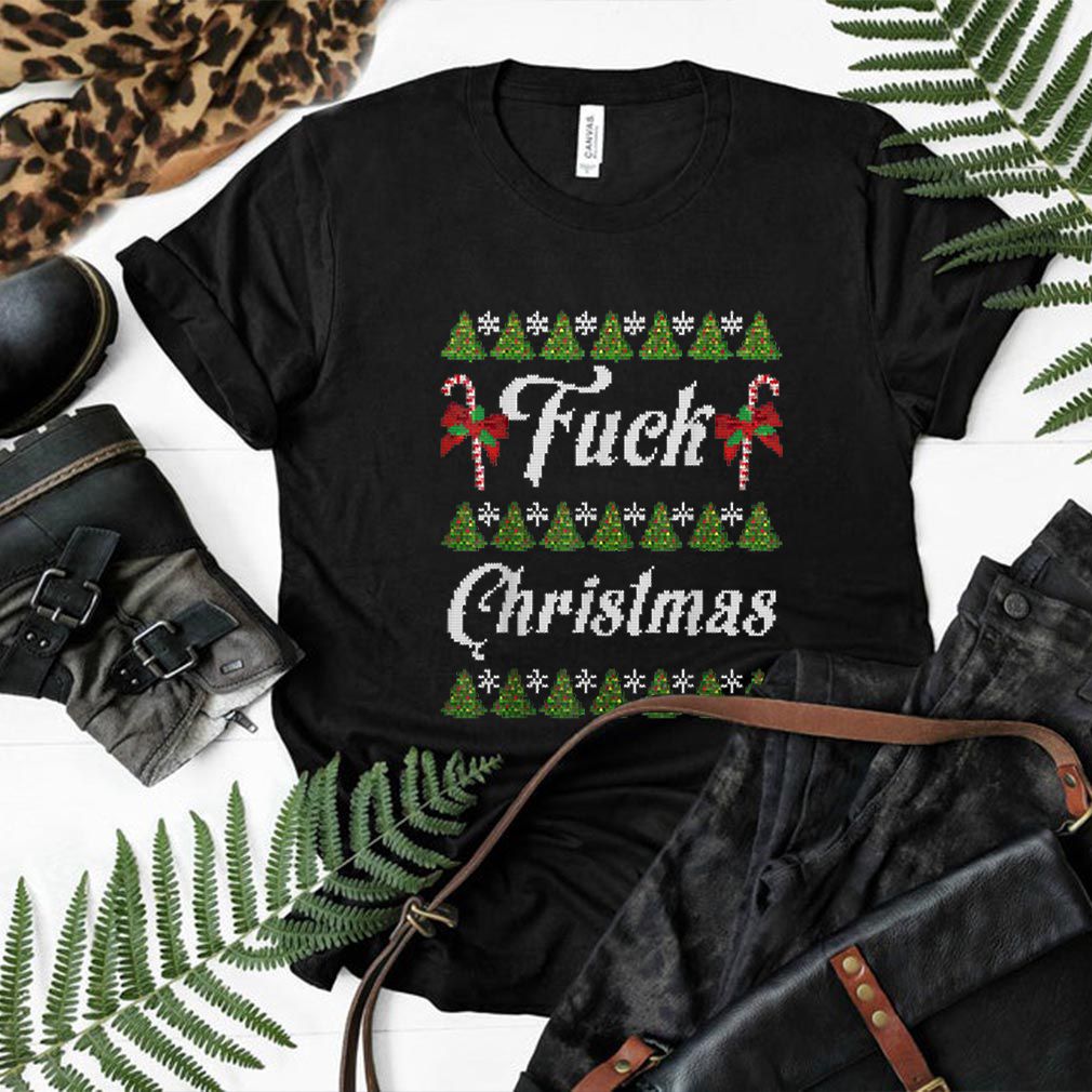 Original Fuck Christmas Ugly Knit Punk Goth Holiday Sweater Graphic hoodie, sweater, longsleeve, shirt v-neck, t-shirt