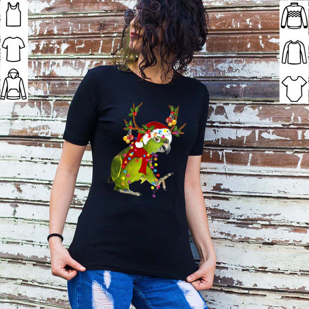 Parrot gorgeous reindeer Merry Christmas shirtParrot gorgeous reindeer Merry Christmas shirt
