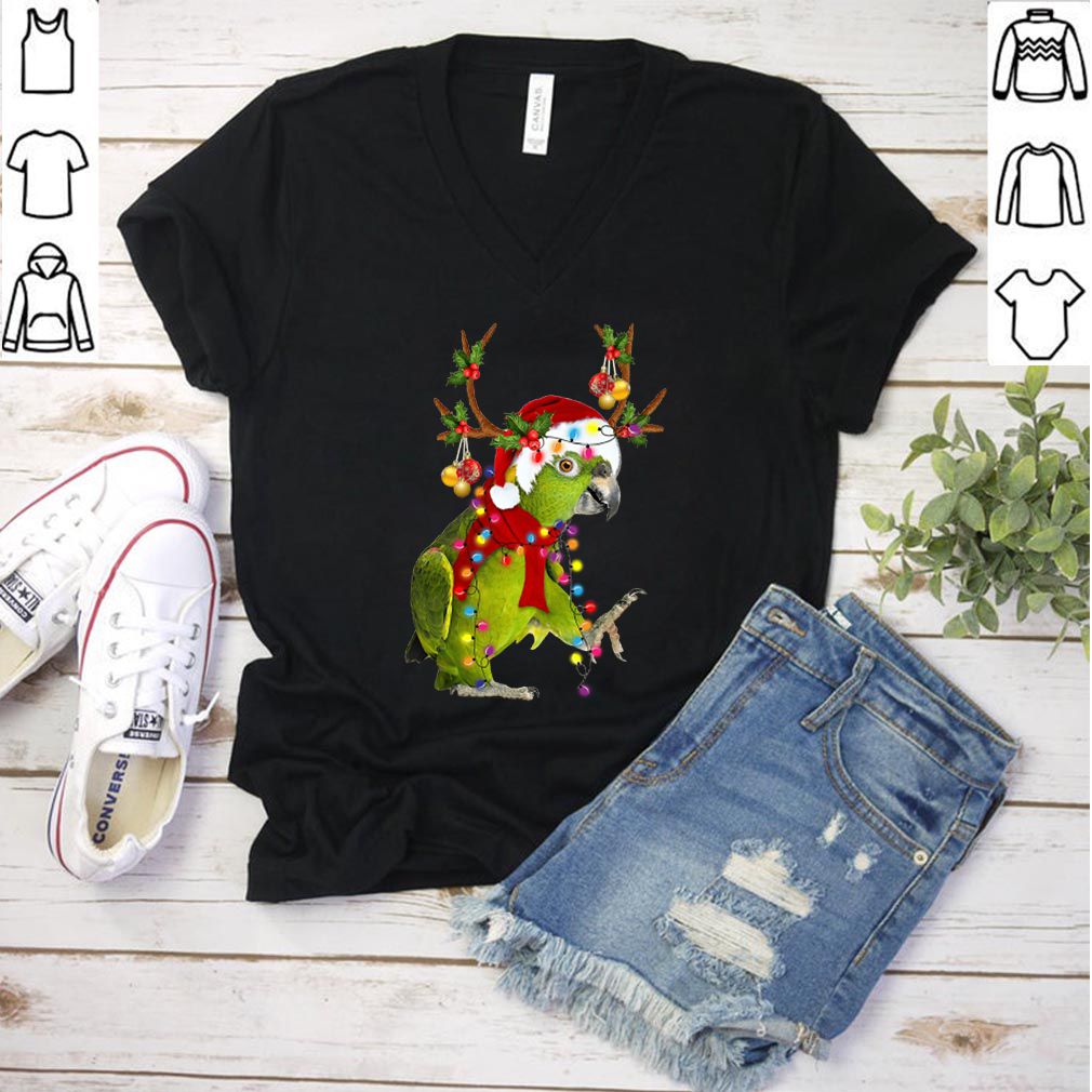Parrot gorgeous reindeer Merry Christmas shirt
