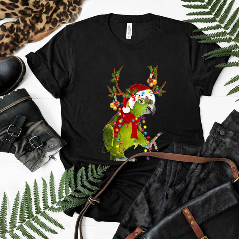 Parrot gorgeous reindeer Merry Christmas shirt